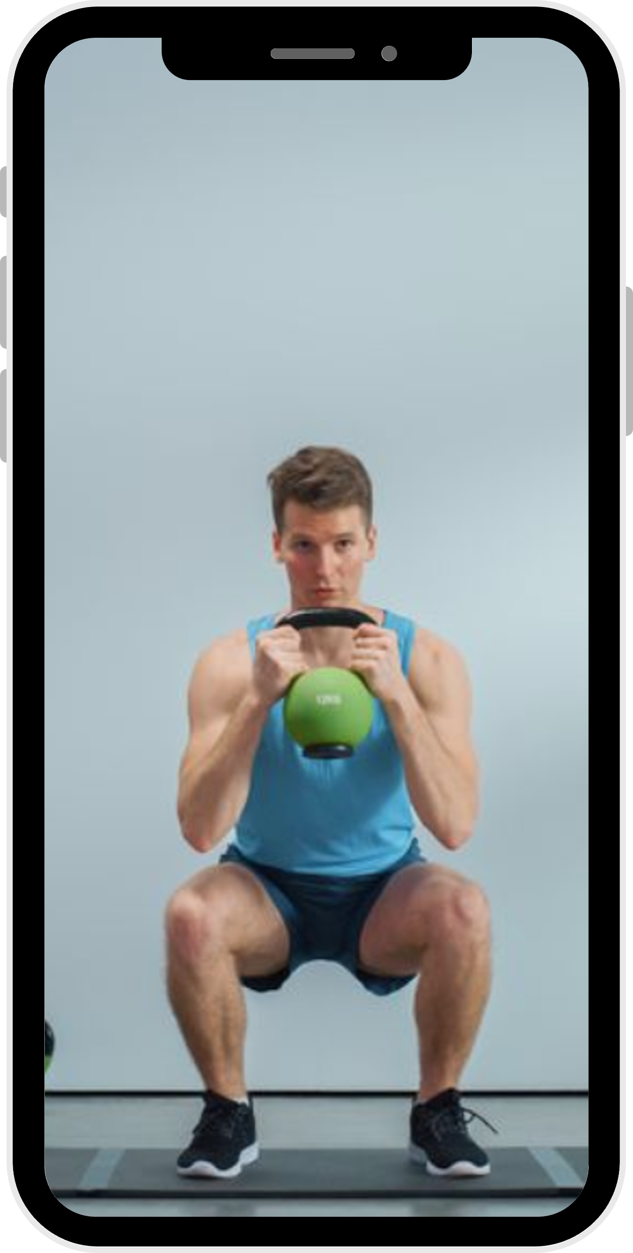 Good camera positioning - full body visible